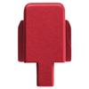 NDZ Performance Rear Slide Cover Plate for Sig P320 Series 9mm .40 .357 .45 ACP Laser Engraved Anodized Aluminum in Red, Made in The USA - Molon Labe Text view 2