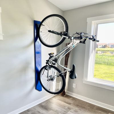 Vertical Bike Rack (Cobalt Blue)