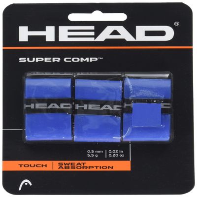 HEAD Super Comp Overgrip 3-Pack Blue