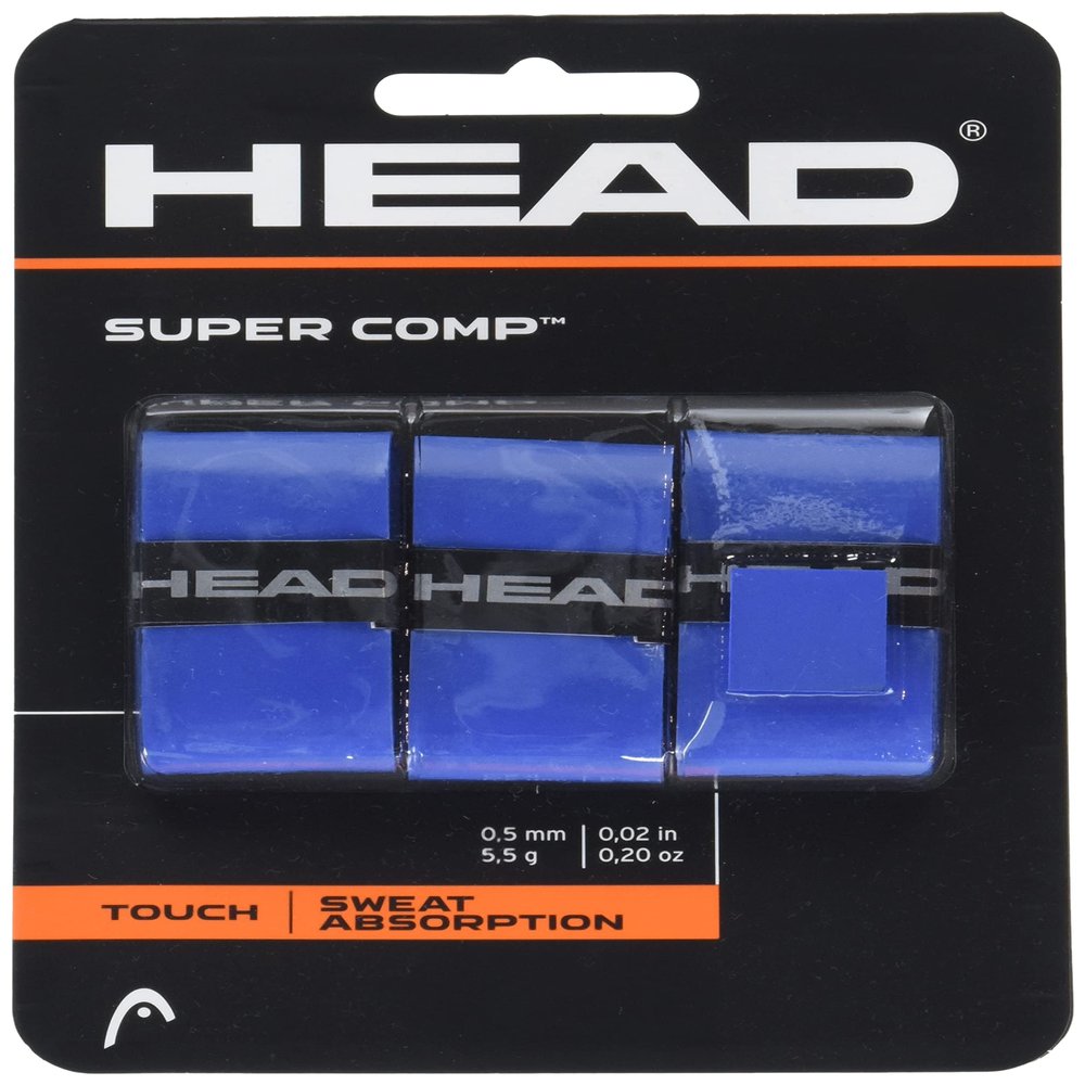 HEAD Super Comp Overgrip 3-Pack Blue