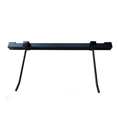 Drsyffsup Yoga Mat Storage Rack, Metal Black Wall Mount Holder for Home Gym & StudioAdjustable Spacing Exercise Equipmen OrganizerStoring Foam Roller,Exercise Mat (Size : 23.6inch(60cm))
