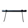 Drsyffsup Yoga Mat Storage Rack, Metal Black Wall Mount Holder for Home Gym & StudioAdjustable Spacing Exercise Equipmen OrganizerStoring Foam Roller,Exercise Mat (Size : 23.6inch(60cm)) view 1