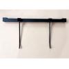 Drsyffsup Wall Mounted Rack Hanging Storage Yoga Mat Shelf - Holds 20 SheetsBlack Metal Home Gym Holder for Exercise Accessories Foam Roller Straps Bands (Size : 29.5inch(75cm)) view 1