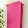 Drsyffsup Yoga Mat Rack Wall Mounted Hanging, Home Gym Yoga Mat Holder for Exercise Accessories Foam Roller Straps BandsHardware Included Set,Holds 20 Sheets Pad (Size : 23.6inch(60cm)) view 1