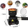 ETL Approved Electric Charcoal Starter,650w 120v Charcoal Burner For Cubes view 2