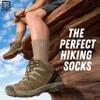 BAMBOO SPORTS Premium Bamboo Rayon Crew Work Socks- Moisture Wicking, Odor Eliminating Khaki Crew Socks for Men Size 13-15 - 3 Pair view 4