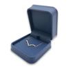 N N'icePackaging - 1 Qty Deluxe Egyptian Blue Soft-Touch Faux Leather Pendant Jewelry Gift Box view 1