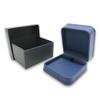 N N'icePackaging - 1 Qty Deluxe Egyptian Blue Soft-Touch Faux Leather Pendant Jewelry Gift Box view 3