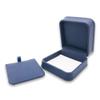 N N'icePackaging - 1 Qty Deluxe Egyptian Blue Soft-Touch Faux Leather Pendant Jewelry Gift Box view 4