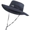 BASSDASH UPF 50+ Sun Fishing Hat Water Resistant with Detachable Neck Flap Big Size view 1
