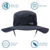 BASSDASH UPF 50+ Sun Fishing Hat Water Resistant with Detachable Neck Flap Big Size view 2