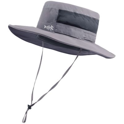 BASSDASH UPF 50+ Sun Fishing Hat Water Resistant with Detachable Neck Flap Big Size