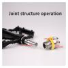 HAIBING MTB Mountain Road Bike 3 Bearings Pedals Anti-Slip Ultralight Bicycle Pedal Quick Release Pedal Replacement Upgrade Accessories (Size : E) view 4