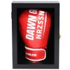 NRZSSN Boxing Glove Display Case Wall Mount Lockable Full Size pro UV Protected Clear Acrylic Holder Box for Baseball Boxing Signed Glove (Black - Single Glove) view 1