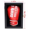 NRZSSN Boxing Glove Display Case Wall Mount Lockable Full Size pro UV Protected Clear Acrylic Holder Box for Baseball Boxing Signed Glove (Black - Single Glove) view 2