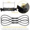 Hunting Folding Slingshot with Wrist Rocket Multi-Functional Slingshot with 1 Arrow Brush, 3 Rubber Bands and 50 Clay Ammo Balls view 4