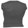Epic Adult Sleeveless Compression Crew Shirt Grey XL view 2