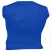 Epic Youth Sleeveless Compression Crew Shirt Blue L view 2