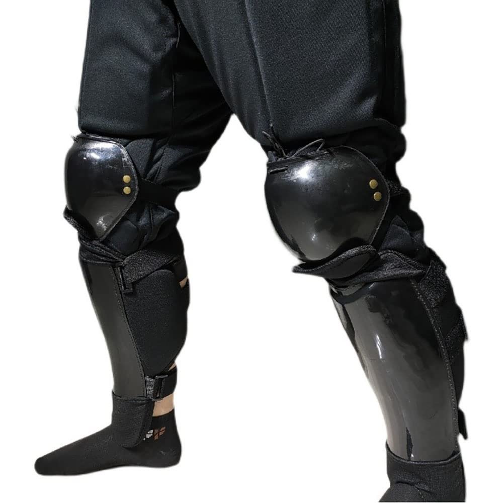 LEONARK Black Armoury Hema Shin Guard Calves Protectors Leggings Calf Board (Shin Guards)