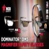 MCR Safety Dominator DM3 Magnifier 2.0 Diopter Polarized Lens MAX36 DM3H20GZDC view 2