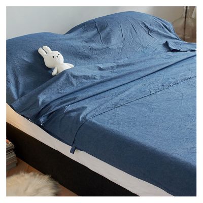 Sleeping Bag Liners Comfortable Cotton Sleeping Bag Liner, Lightweight Portable Compact Travel Camping Sheet with Zipper, Machine Washable (Color : Blue, Size : 190x210cm)