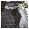 Sleeping Bag Liners Cotton Sleeping Bag Lined Compact Camping Bed Sheet Travel Sheet, Lightweight Breathable Sleeping Bag, Available for Backpacking Hotels (Size : 180x210cm/70.86x82.67in) view 1