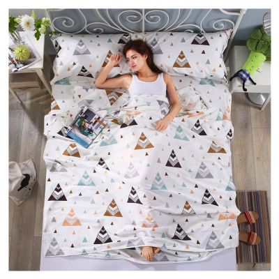 Sleeping Bag Liners Portable Compact Sleeping Bag Liner, Home Hotel Cotton Sheets, for Outdoor Camping Travel Sleeping Bag Sheets, for Four Seasons (Color : Style5, Size : 160x230cm/62.99x90.55in)