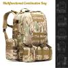 OAREA 50L Military Backpack 4 in 1 Tactical Molle Rucksack Waist Pack Detachable Backpack view 2