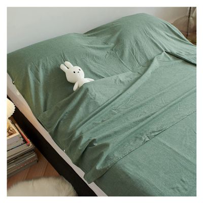 Sleeping Bag Liners Comfortable Cotton Sleeping Bag Liner, Lightweight Portable Compact Travel Camping Sheet with Zipper, Machine Washable (Color : Green, Size : 190x210cm)