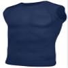 Epic Adult Sleeveless Compression Crew Shirt Blue XL view 1