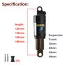 Jejy Oil Spring Shock Absorber for Scooter MTB, Rear Shock Absorber, Aluminum Alloy Mountain Bike Suspension 125mm/150mm/165mm/190mm (Size : 150mm/1000Lbs) view 2