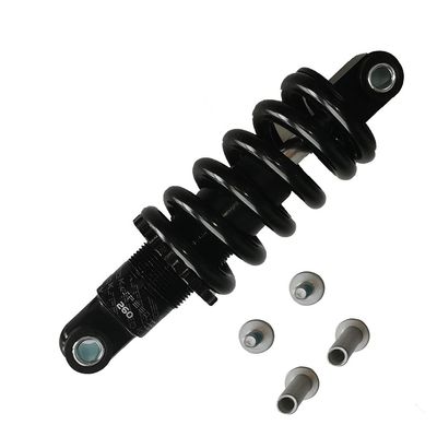 Jejy Bicycle Rear Bile Duct Spring Shock Absorber, Mountain Bike Rear Shock Rear Shock Absorber Suspension Black Coil Spring Without Damping (Color : 1000lbs, Size : 150mm)