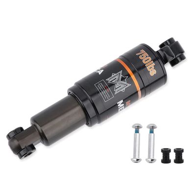 Jejy Bicycle Rear Shock Absorber, Coil Shock Body Bike 125mm/150mm/165mm/190mm X 750/850/1000LBS for MTB/E-Bike/Scooter (Size : 190mm/1000Lbs)