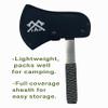 Best Camp Axe 4 Blade Stainless Steel Lightweight Camping Hatchet for Hiking, Camping & Chopping from Throwing Axe Pro (Mossy Green) view 3