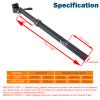 EXA Form Upgraded Speed Up 31.6mm Cable-Less Hydraulic Dropper Seatpost, 100mm Travel Dropper Post for MTB/E-Bike/Road Bike-31.6mm*383mm view 2