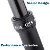 EXA Form Upgraded Speed Up 31.6mm Cable-Less Hydraulic Dropper Seatpost, 125mm Travel Dropper Post for MTB/E-Bike/Road Bike-31.6mm*445mm view 4
