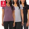 32 DEGREES Womens Cool Short Sleeve Scoop Neck T-Shirt, 3-Pack view 2