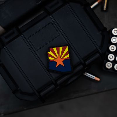 Arizona State Flag Ranger Eye PVC Morale Patch Hook Backed by NEO Tactical