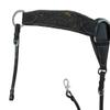 Western Breast Collar Cowboy Show Pleasure Barrel Roping Black Breast Collar view 2
