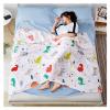 Sleeping Bag Liners Comfortable Cotton Sleeping Bag Liner with Zipper, Camping Sheets and Travel Sheets for Single Double Sleeping Bags, Lightweight and Portable (Size : 160x210cm/62.99x82.67in) view 1