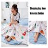 Sleeping Bag Liners Comfortable Cotton Sleeping Bag Liner with Zipper, Camping Sheets and Travel Sheets for Single Double Sleeping Bags, Lightweight and Portable (Size : 160x210cm/62.99x82.67in) view 2