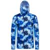 BASSDASH Mens UPF 50+ Fishing Hiking Camo Hoodie Shirt with Face Mask Lightweight Neck Gaiter Long Sleeve view 2