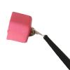 Fancyes Billiards Pocket Chalkers Holder Pool Table Accessories Entertainment Hang Clamp Billiards Pool Cue Chalk Holder for Billiards Players, Pink view 3