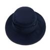 Kids Wide Brim Mesh Sun Hat UPF 50+ Sun Protection Hat Baby Summer Adjustable Beach Play Cap (Navy) view 4