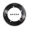 DJC Stone Track Bike Chainring Fixie 144BCD 1/2 1/8" Fixed Gear 50 51 52 53 54 56 58 60 Tooth (59T) view 1