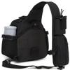 ATBP Small Tactical Holster Sling Backpack Accessories Shoulder Pouch Water Bottle & Radio Holder Crossbody Bag for Men view 2