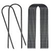 ZHHENIALY 20 Pack 10 Inch Heavy Duty Trampolines Wind Stakes Galvanized Steel Garden Stakes U-Shaped Staples for Landscaping, Camping Tents, Soccer Goals and Garden Decoration view 1