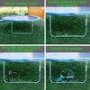 ZHHENIALY 20 Pack 10 Inch Heavy Duty Trampolines Wind Stakes Galvanized Steel Garden Stakes U-Shaped Staples for Landscaping, Camping Tents, Soccer Goals and Garden Decoration view 4