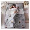 Sleeping Bag Liners Cotton Sleeping Bag Liner, Camping Travel Hotel Sleeping Bag Sheets, Lightweight, Compact and Portable Adult Sleeping Bag Sheet, for All Seasons view 1