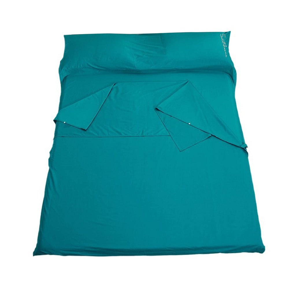 Sleeping Bag Liners Compact Single Double Sleeping Bag Liner, Portable Camping Travel Hotel Sleeping Bag Sheets, Suitable for All Seasons (Size : 180x210cm/70.86x82.67in)